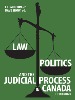 cover image of Law, Politics, and the Judicial Process in Canada